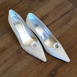 Stuart Weitzman Satin Pumps